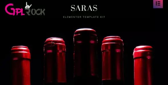 Saras – Wine Template Kit